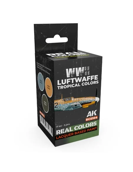WWII Luftwaffe Tropical Colors SET - AK Interactive RCS104