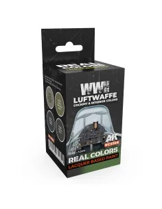 WWII Luftwaffe Cockpit & Interior Colors SET - AK Interactive RCS106