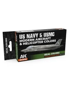 US Navy&USMC Modern Aircraft&Helicopter Colors SET - AK Interactive...