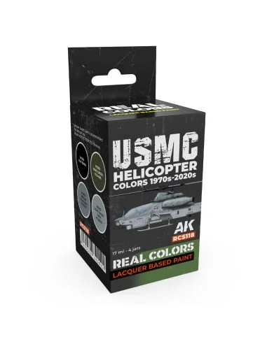 USMC Helicopter Colors 1970s-2020s SET - AK Interactive RCS118