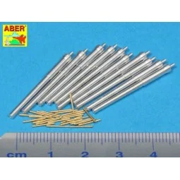 Barrels for Dreadnought, 1/350 - Aber Models RE-350 L65