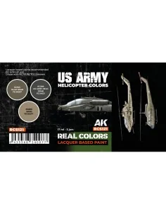 US Army Helicopter Colors SET - AK Interactive RCS121