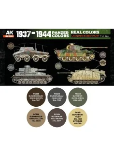 1937-1944 Panzer Colors SET - AK Interactive RCS122