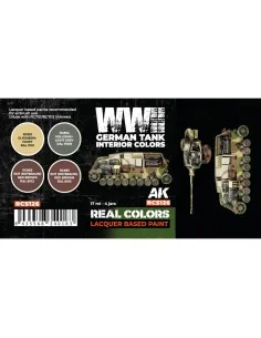 WWII German Tank Interior Colors SET - AK Interactive RCS126