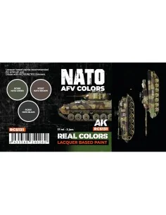 [NO_DESC] NATO AFV Colors SET - AK Interactive RCS131