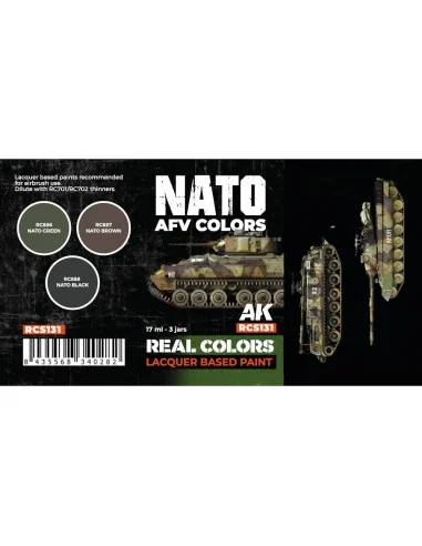 NATO AFV Colors SET - AK Interactive RCS131