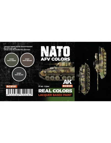 NATO AFV Colors SET - AK Interactive RCS131