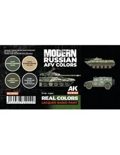 Modern Russian AFV Colors SET - AK Interactive RCS132