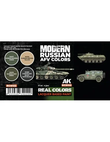 Modern Russian AFV Colors SET - AK Interactive RCS132
