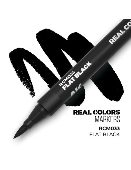 FLAT BLACK - AK Interactive RCM033