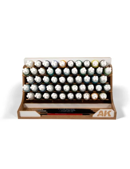 MODULAR ORGANIZER 17ml_Capacity for 52 jars - AK Interactive AKORG17