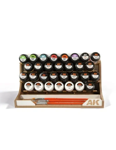MODULAR ORGANIZER 35ml_Capacity for 30 jars - AK Interactive AKORG35