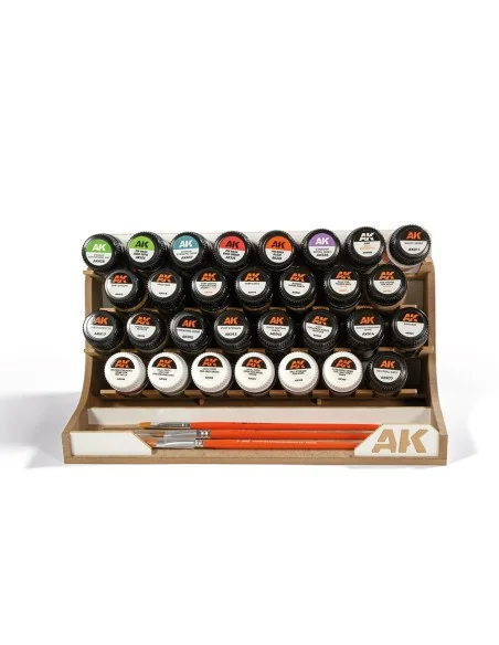 MODULAR ORGANIZER 35ml_Capacity for 30 jars - AK Interactive AKORG35