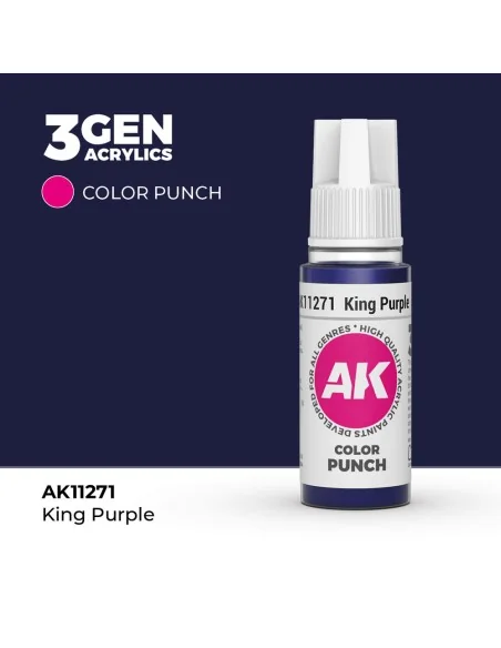 King Purple COLOR PUNCH 17 ml - AK Interactive AK11271