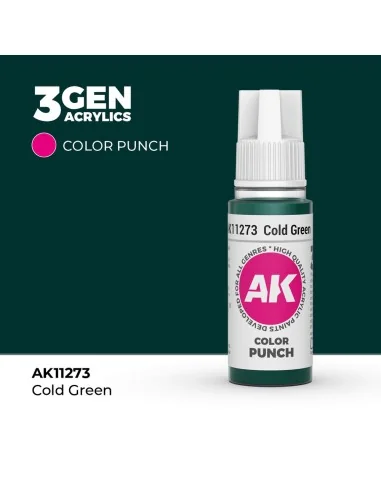 Cold Green COLOR PUNCH 17 ml - AK Interactive AK11273