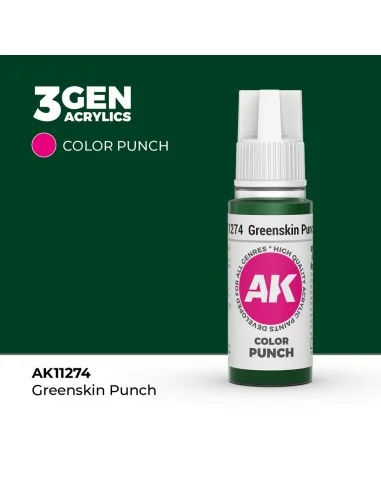 Greenskin Punch COLOR PUNCH 17 ml - AK Interactive AK11274