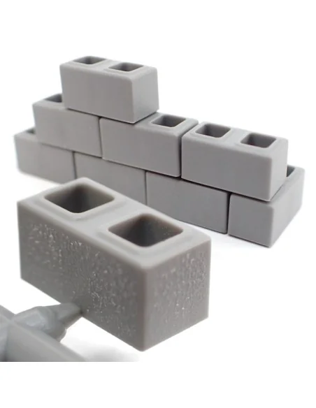 CONCRETE BLOCKS KIT 1/35 Scale, 1/35 - AK Interactive AK35019