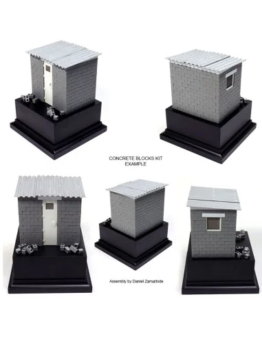 [NO_DESC] CONCRETE BLOCKS KIT 1/35 Scale, 1/35 - AK Interactive AK3...