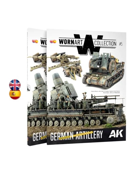 [NO_DESC] WORN ART 05 GERMAN ARTILLERY - Bilingüal - AK Interactive...