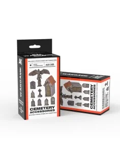 [NO_DESC] CEMETERY ACCESORIES WARGAME SET (RESIN 30-35MM) - AK Inte...