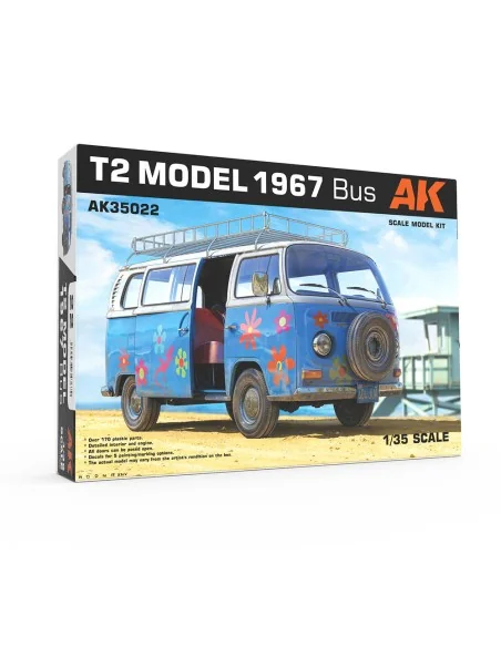 T2 Model 1967 BUS 1/35 scale, 1/35 - AK Interactive AK35022