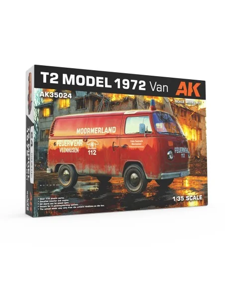 T2 Model 1972 VAN 1/35 scale, 1/35 - AK Interactive AK35024
