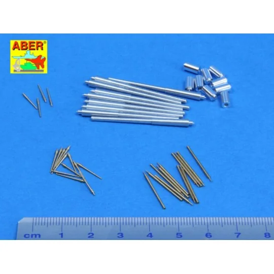 Set of barrels for battleship RN Roma, 1/350 - Aber Models RE-350 L67