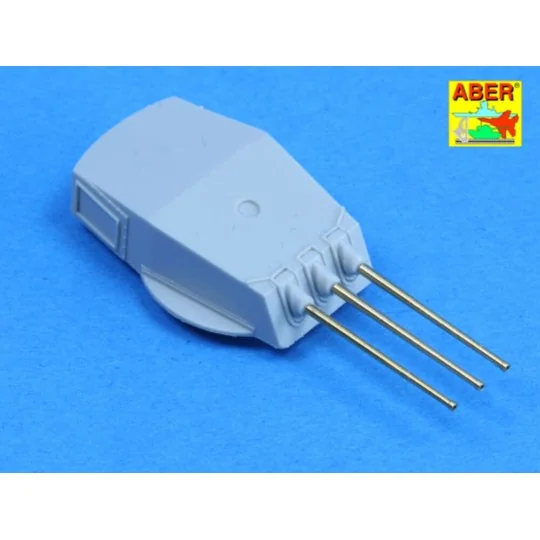 Set of barrels for battleship RN Roma - Aber Models RE-350 L67