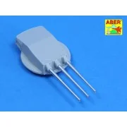Set of barrels for battleship RN Roma - Aber Models RE-350 L67