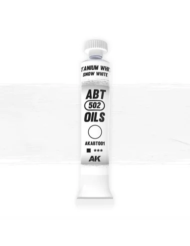 Titanium White / Snow white - AK Interactive AKABT001