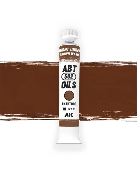 Burnt Umber / Brown wash - AK Interactive AKABT006