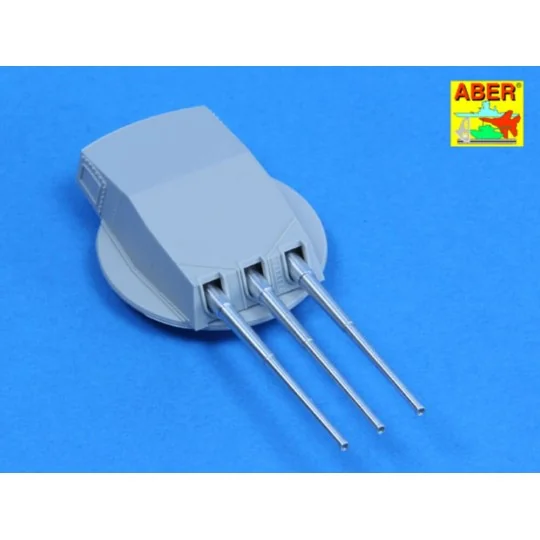 Set of barrels for battleship RN Roma - Aber Models RE-350 L67