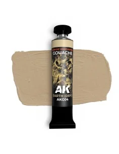 EARTH (DRY) - AK GOUACHE 20 ml. - AK Interactive AKG04