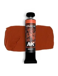 MEDIUM RUST - AK GOUACHE 20 ml. - AK Interactive AKG11
