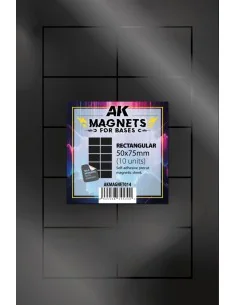 RECTANGULAR 50 X 75 - 10 unid - AK Interactive AKMAGNET014