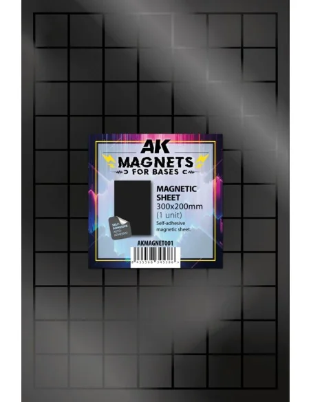MAGNETIC SHEET 300x200 - 1 unid - AK Interactive AKMAGNET001