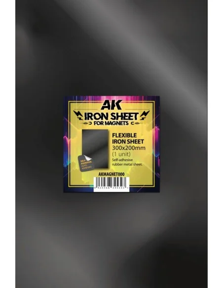 [NO_DESC] IRON SHEET FOR MAGNETS 300x200mm - AK Interactive AKMAGNE...