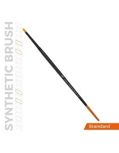 AK SYNTHETIC BRUSH - FLAT 1 - AK Interactive AKB001