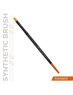 AK SYNTHETIC BRUSH - FLAT 4 - AK Interactive AKB003