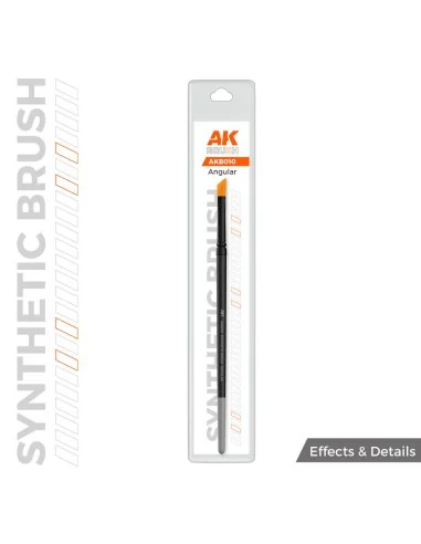AK SYNTHETIC BRUSH - ANGULAR - AK Interactive AKB010