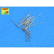 Set of 20 pcs 20mm/65 breda gun, 1/350 - Aber Models RE-350 L69 Set of 20 pcs 20mm/65 breda gun, 1/350 - Aber Models RE-350 L69