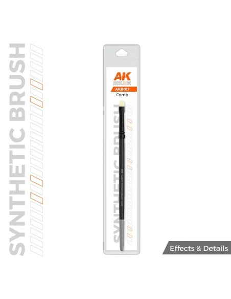 AK SYNTHETIC BRUSH - COMB - AK Interactive AKB011