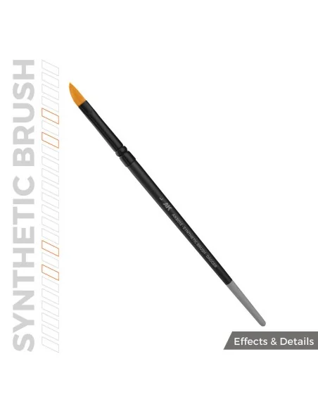 AK SYNTHETIC BRUSH - DAGGER L - AK Interactive AKB012