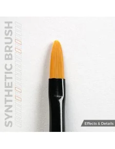 AK SYNTHETIC BRUSH - FILBERT 4 - AK Interactive AKB015 2