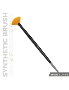 AK SYNTHETIC BRUSH - FAN SHAPE - AK Interactive AKB017