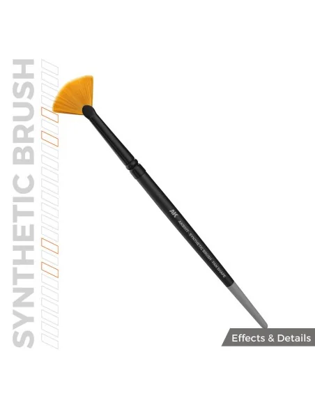 AK SYNTHETIC BRUSH - FAN SHAPE - AK Interactive AKB017