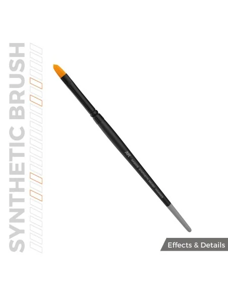 AK SYNTHETIC BRUSH - HAMMER - AK Interactive AKB019