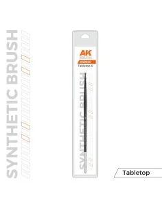 AK SYNTHETIC TABLETOP BRUSH - 0 - AK Interactive AKB020