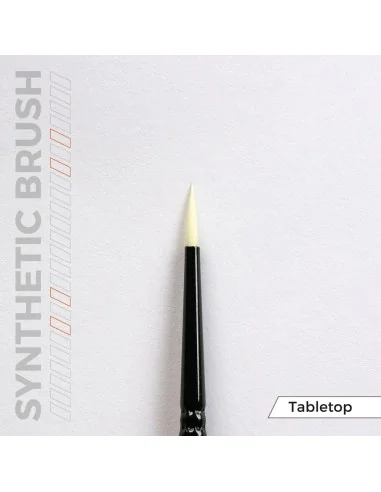 AK SYNTHETIC TABLETOP BRUSH - 0 - AK Interactive AKB020