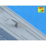 Set of barrels and periscopes for U-Boot type IX - Aber Models RE-3...